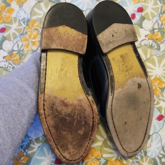 Mens Sz 9 Cole Haan Patent Leather Dress Shoes - Picture 4 of 6